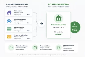 Ką reiškia refinansavimas?