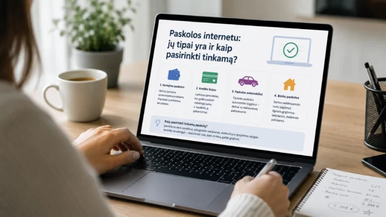 paskolos internetu